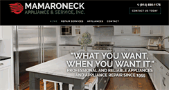 Desktop Screenshot of mamaroneckappliance.com